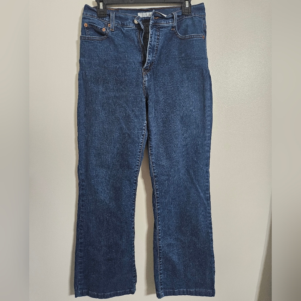 Vintage Women's 2008 Levi's 512 Perfectly Slimming Boot Cut Stretch Jeans Sz 12M